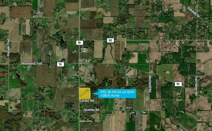 Pictures of Land property located at County Rd 19 & Larsen Rd, Corcoran, MN 55340 for sales - image #1