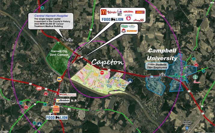 Pictures of Land, Mixed Use, Office, Retail property located at US-421, Lillington, NC 27546 for sales - image #1