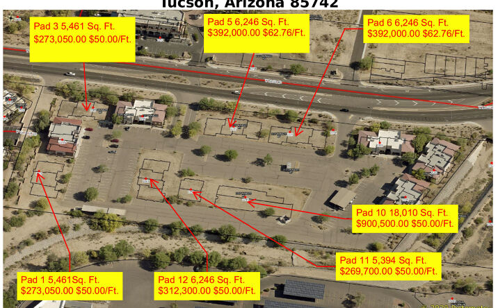 Pictures of Land, Office property located at 2235 E Magee Rd, Tucson, AZ 85718 for sales - image #1
