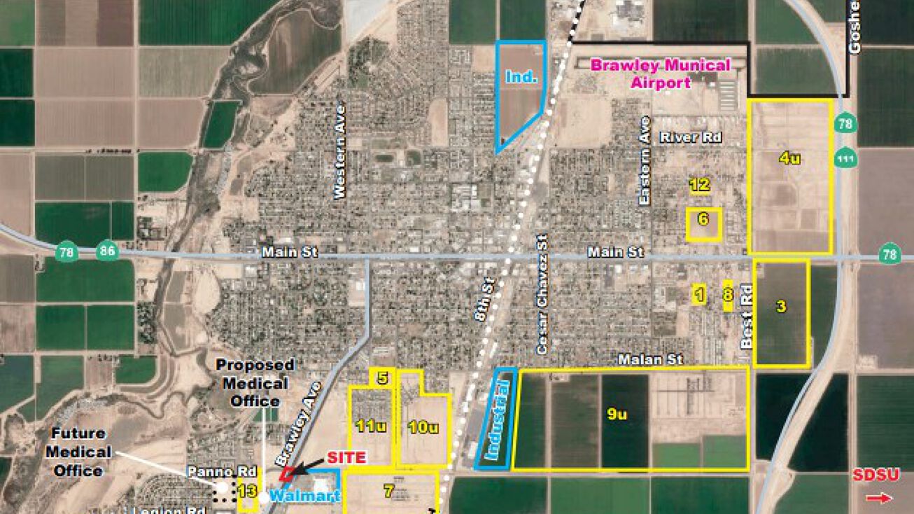 NEC Hwy 86 & Legion Rd, Brawley, CA 92227