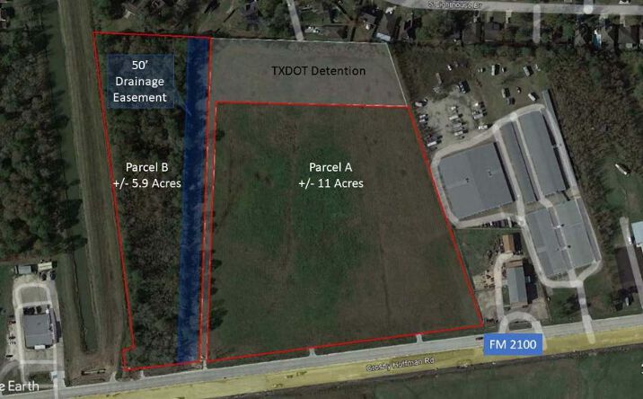 Pictures of Land property located at FM 2100, Crosby, TX 77532 for sales - image #1