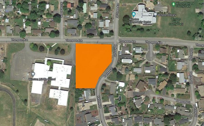 Pictures of Land property located at 385 Thompson Ave, Winston, OR 97496 for sales - image #1