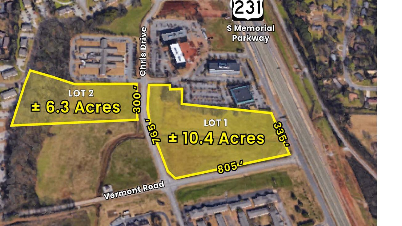 South Memorial Parkway & Chris Drive, Huntsville, AL 35802