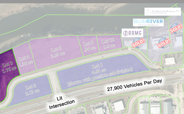 Pictures of Land property located at Lot 3 Positano Dr, Manhattan, KS 66502 for sales - image #1