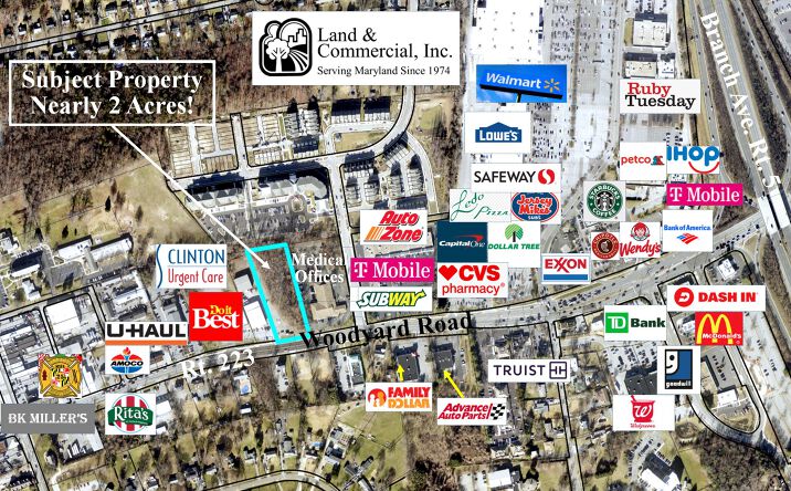 Pictures of Land property located at 9003 Woodyard Rd, Clinton, MD 20735 for sales - image #1