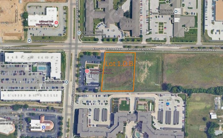 Pictures of Land property located at Executive Centre Pkwy , SE Of Saint Peters Centre Blvd, St. Peters, MO 63376 for sales - image #1