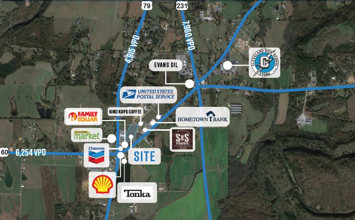 Pictures of Land property located at Head Dr, Cleveland, AL 35049 for sales - image #1