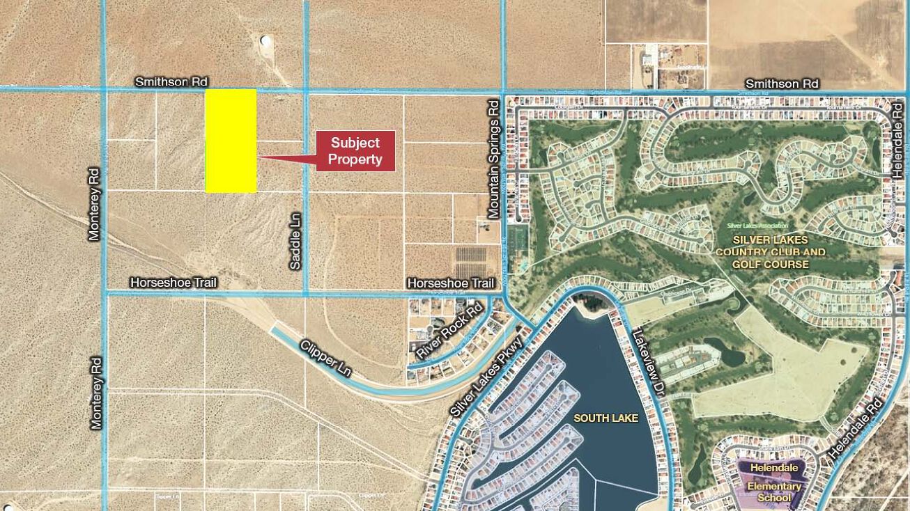 Smithson Rd, Silver Lakes, CA 92342