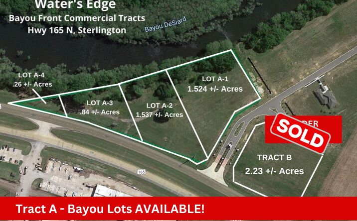 Pictures of Land property located at 8150 Hwy 165 N, Sterlington, LA 71280 for sales - image #1