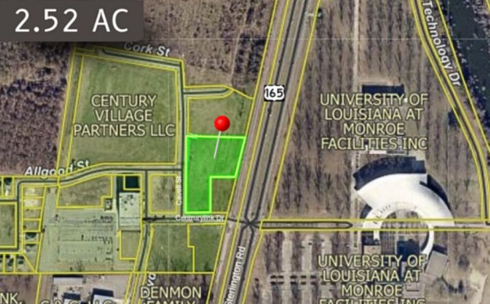 Pictures of Land property located at 0 Hwy 165, Monroe, LA 71203 for sales - image #1