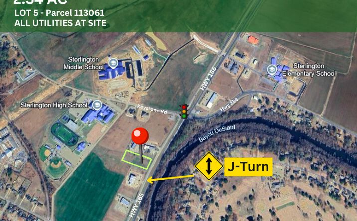 Pictures of Land property located at 165 Sterlington Rd, Monroe, LA 71203 for sales - image #1