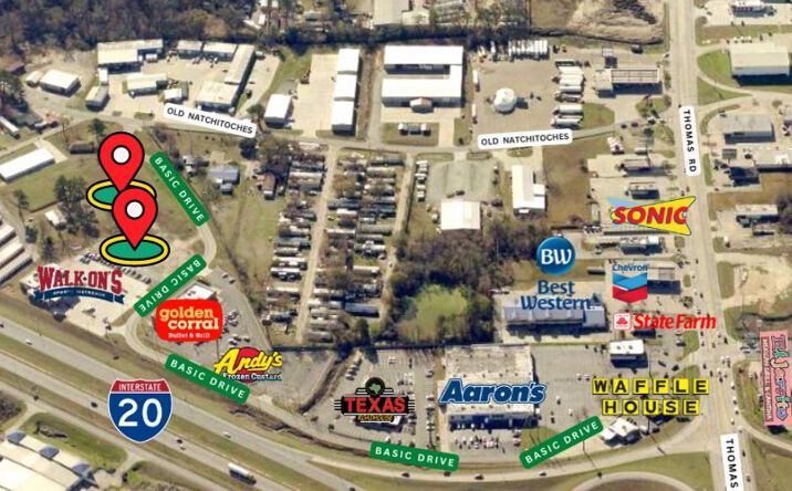 Pictures of Land property located at Basic Dr, West Monroe, LA 71292 for sales - image #1