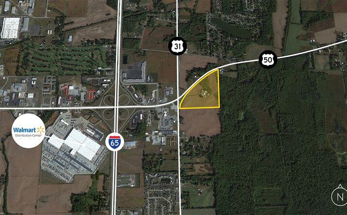 Pictures of Land property located at 11055 E US Hwy 50, Seymour, IN 47274 for sales - image #1