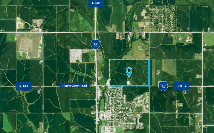 Pictures of Land property located at 13302 Platteview Rd, Springfield, NE 68059 for sales - image #1