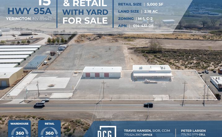 Pictures of Industrial property located at 15 Us Highway 95A N, Yerington, NV 89447 for sales - image #1