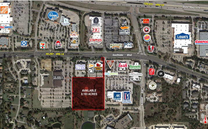 Pictures of Office, Land property located at 2175 E Southlake Blvd, Southlake, TX 76092 for sales - image #1