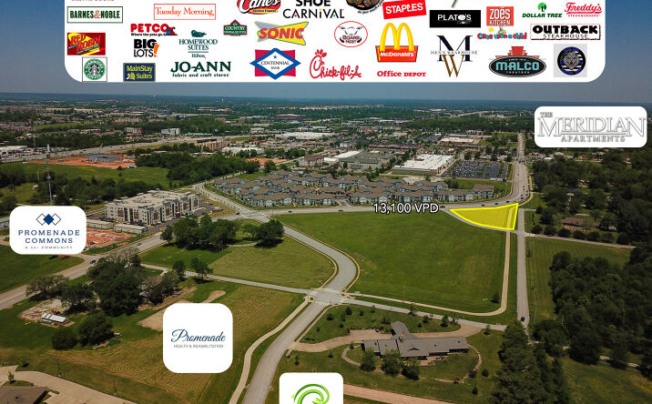 Pictures of Land property located at S Promenade Blvd, Rogers, AR 72758 for sales - image #1