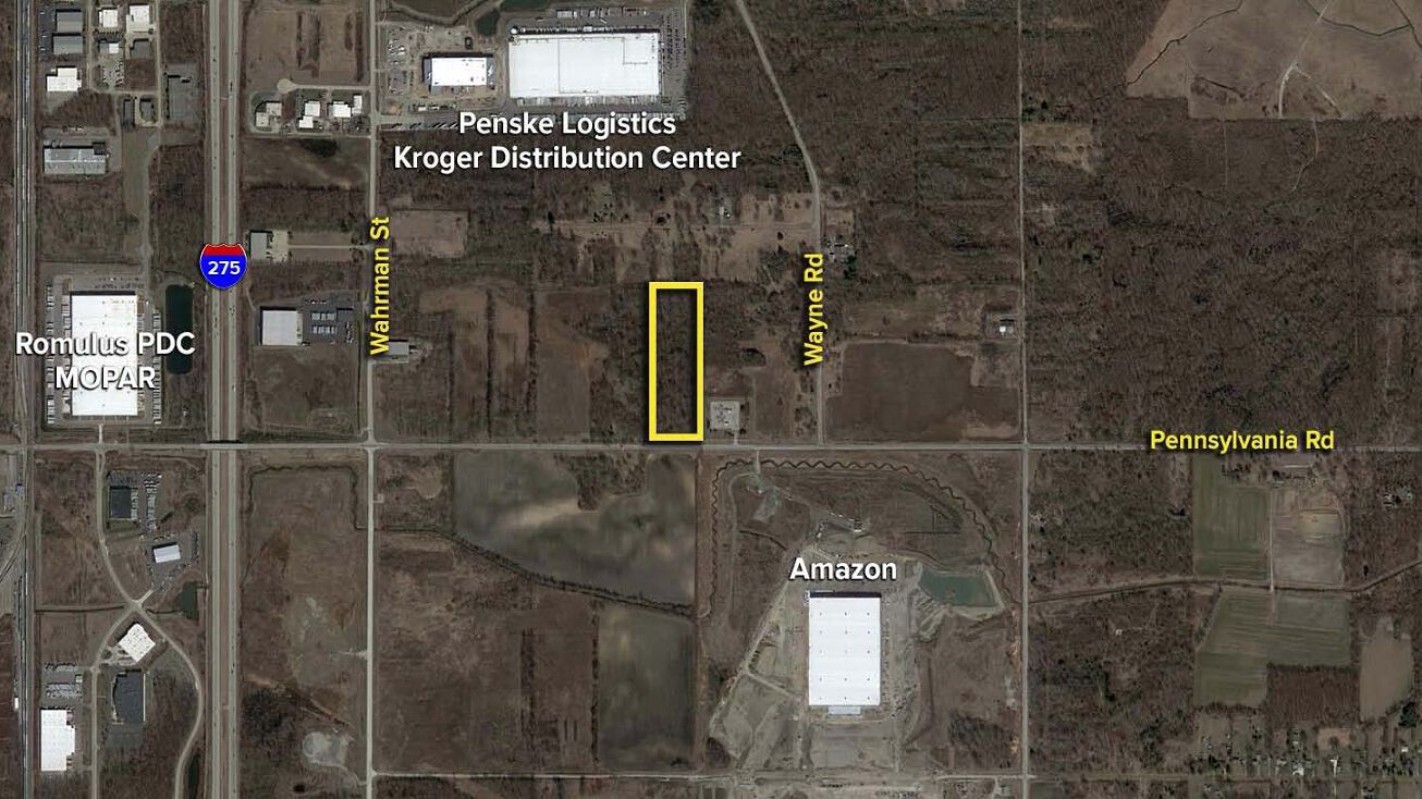 Pennsylvania Rd, Romulus, MI 48174