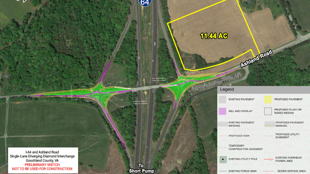I64 / Ashland Road, Goochland, VA 23146 Land for Sale I64