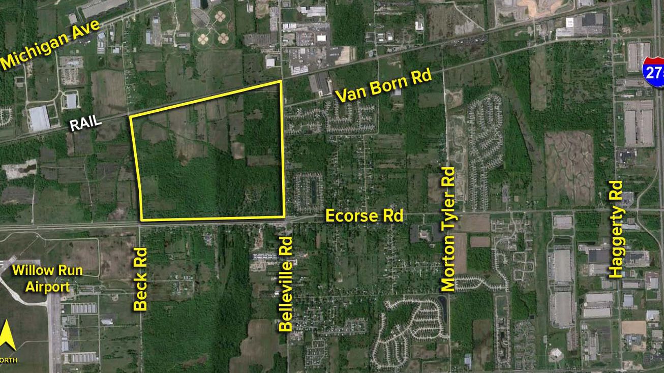 Ecorse Rd, Van Buren Charter Township, MI 48111 Land for Sale