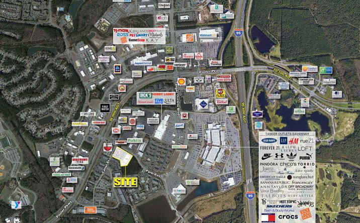 Pictures of Retail, Land property located at 105 Park Ave, Pooler, GA 31322 for sales - image #1