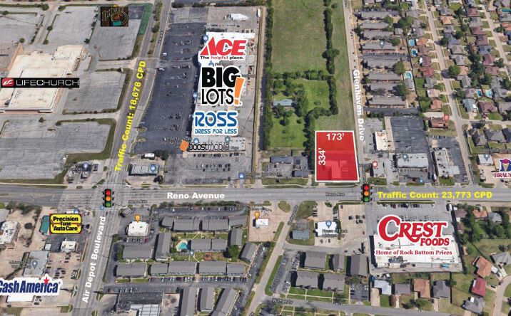 Pictures of Land property located at 7121 E Reno Ave, Midwest City, OK 73110 for sales - image #1