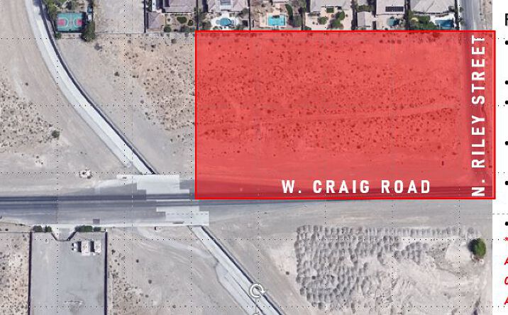 Pictures of Land property located at 8664 W Craig Rd, Las Vegas, NV 89129 for sales - image #1