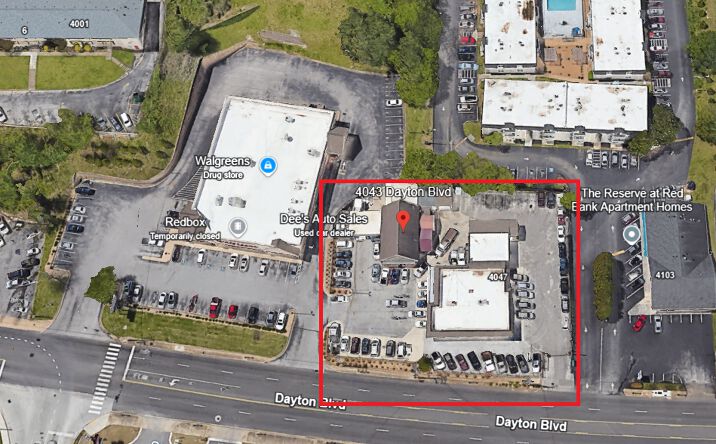 Pictures of Industrial, Retail property located at 4043 Dayton Blvd, Chattanooga, TN 37415 for sales - image #1