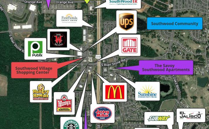 Pictures of Land property located at Orange Ave & Capital Circle SE, Tallahassee, FL 32311 for sales - image #1