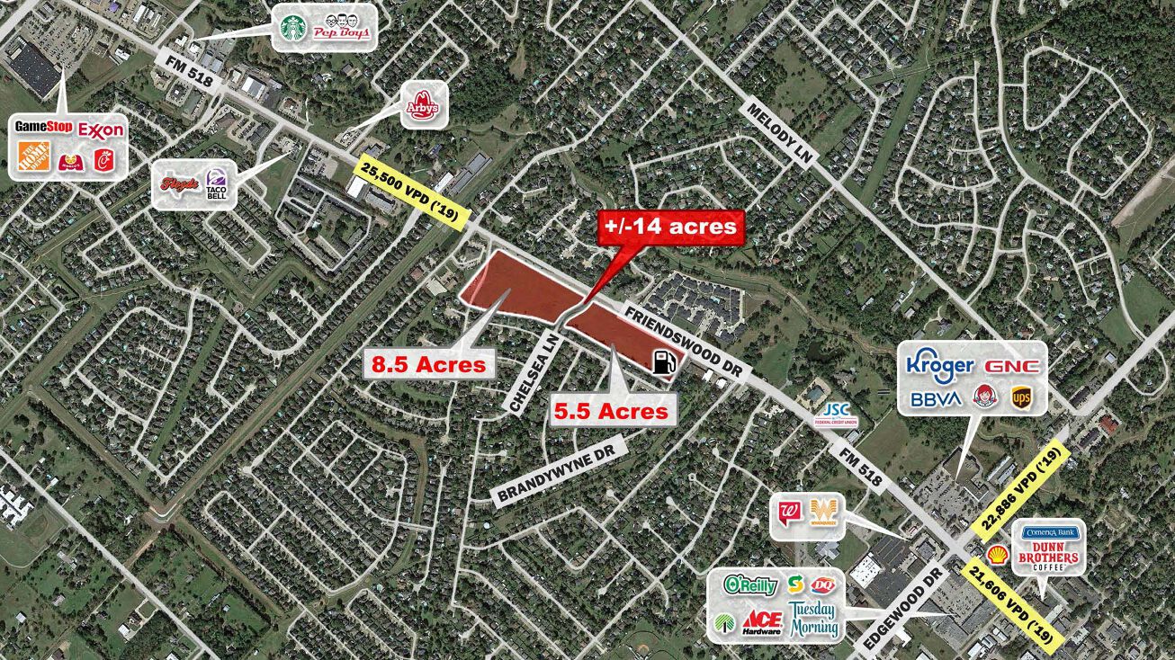 FM 518 & Chelsea Ln, Friendswood, TX 77546