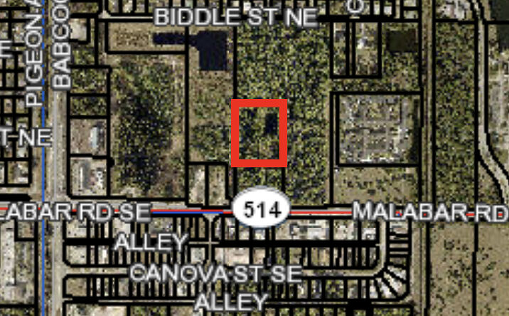 Pictures of Land property located at 1357 Malabar Rd, Palm Bay, FL 32907 for sales - image #1