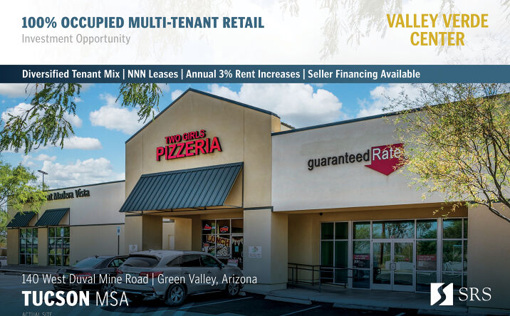 Pictures of Retail property located at 140 W Duval Mine Rd, Green Valley, AZ 85614 for comps - image #1