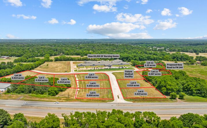 Pictures of Land property located at 0 Bluebonnet / Heritage Dr, Bullard, TX 75757 for sales - image #1