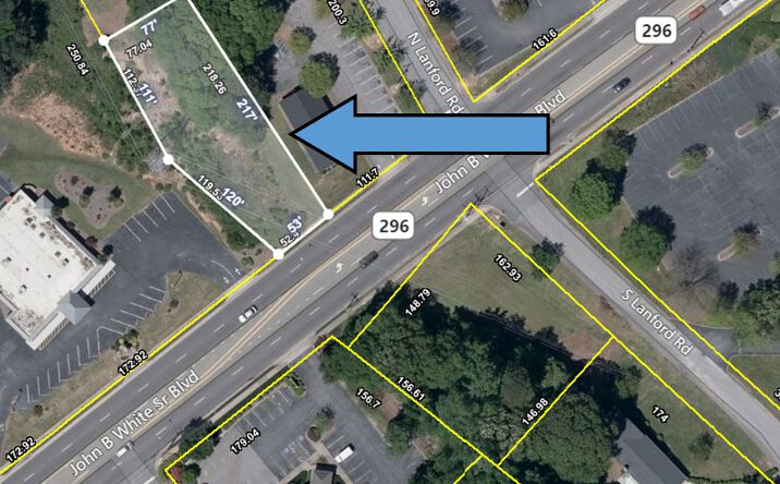 Pictures of Land property located at John B White Sr Blvd, Spartanburg, SC 29306 for sales - image #1