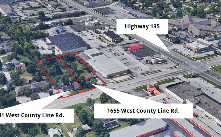 Pictures of Land, Office, Retail property located at 1641 W County Line Rd, Greenwood, IN 46142 for sales - image #1