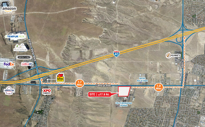 Pictures of Land property located at Central Ave SW, Albuquerque, NM 87121 for sales - image #1