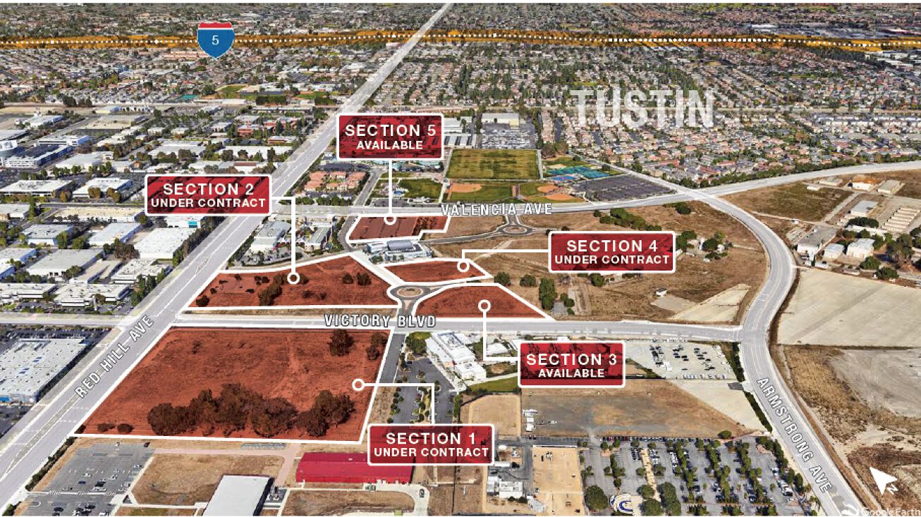 Red Hill Ave & Victory Rd, Tustin, CA 92782