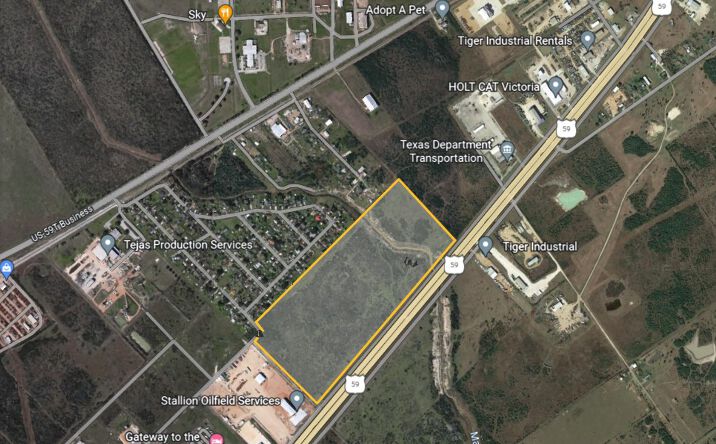 Pictures of Land property located at 75.24 Acres on Highway 59, Victoria, TX 77901 for sales - image #1