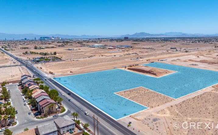 Pictures of Land property located at Decatur Boulevard & Le Baron Avenue, Las Vegas, NV 89141 for comps - image #1