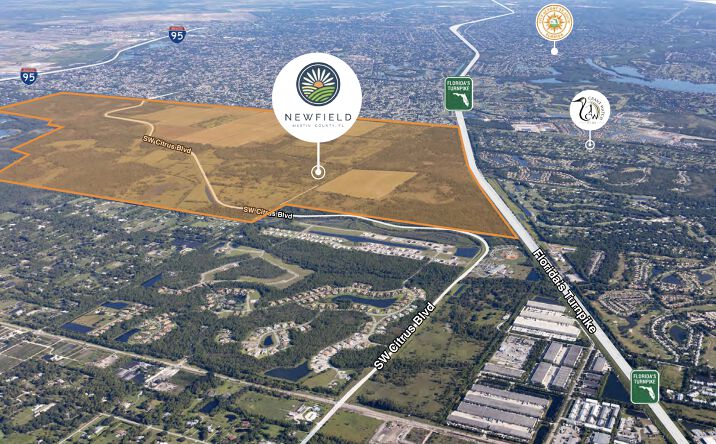 Pictures of Land property located at SW Citrus Blvd, Palm City, FL 34990 for sales - image #1