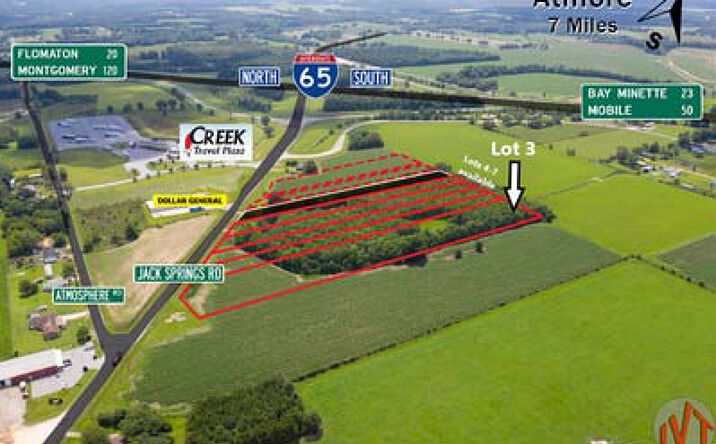 Pictures of Land property located at 3 Jack Springs Rd, Atmore, AL 36502 for sales - image #1