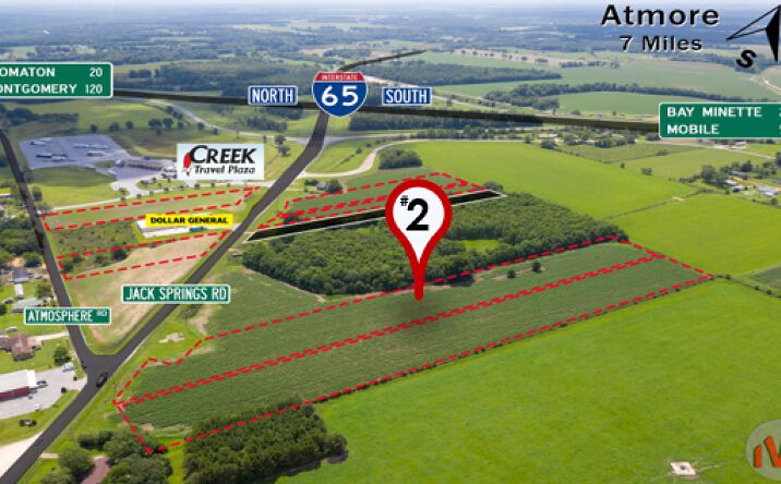 Pictures of Land property located at 2 Jack Springs Rd, Atmore, AL 36502 for sales - image #1
