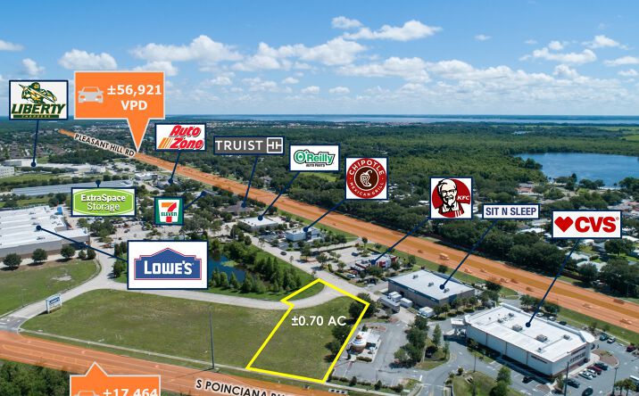 South Doverplum Ave, Kissimmee, FL 34759 - Walmart Outparcel Site