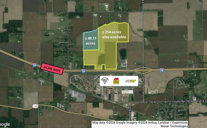 Pictures of Land property located at County Rd 900 N, Pittsboro, IN 46259 for sales - image #1