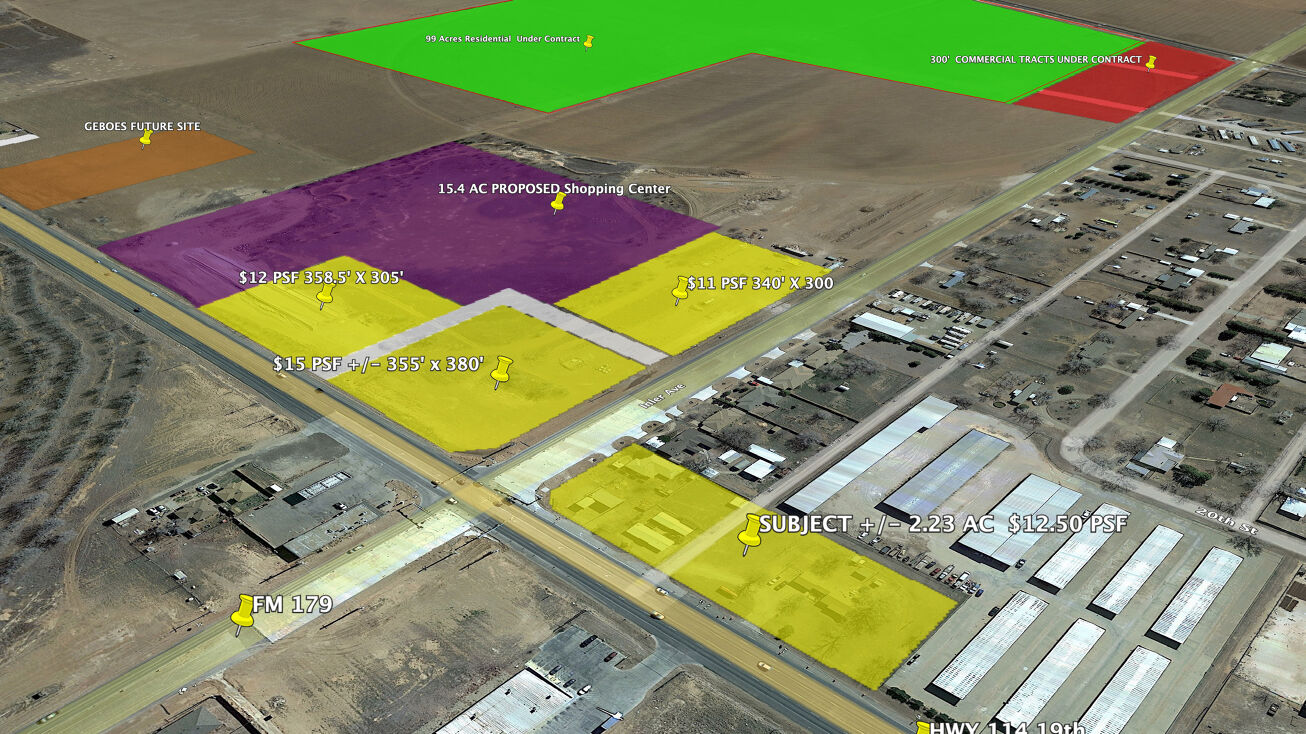 SWC FM 179 & Hwy 114, Lubbock, TX 79407