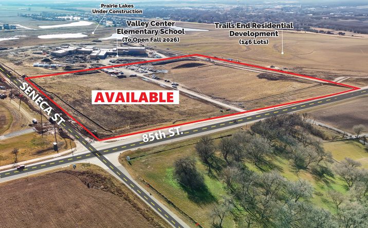 Pictures of Land property located at 85th/5th and Seneca St, Valley Center, KS, Valley Center, KS 67147 for sales - image #1