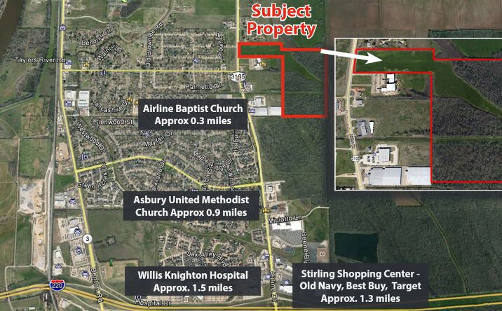 Pictures of Land property located at Airline Drive, Bossier City, LA 71111 for sales - image #1