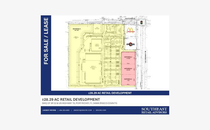 Pictures of Land property located at SR 52 & US HIGHWAY 19, PORT RICHEY, FL 34668, Bayonet Point, FL 34668 for sales - image #1