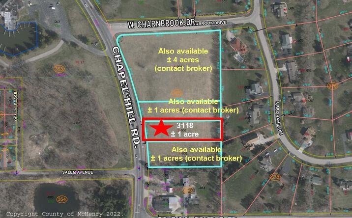 Pictures of Land property located at 3118 N Chapel Hill Rd, Johnsburg, IL 60051 for sales - image #1