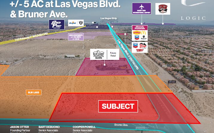 Pictures of Land property located at 12097 S Las Vegas Blvd, Las Vegas, NV 89183 for sales - image #1